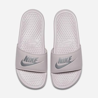 Papuci Nike Benassi Dama Roz Metal Argintii | LNFK-92684